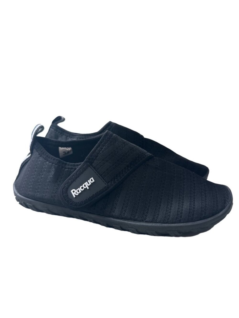 Racqua Water Shoes Size 34 Black Lightweight Pool Swim Beach Sport Aqua Shoes